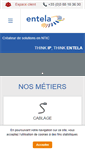 Mobile Screenshot of entela.fr